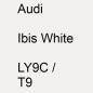 Preview: Audi, Ibis White, LY9C / T9.